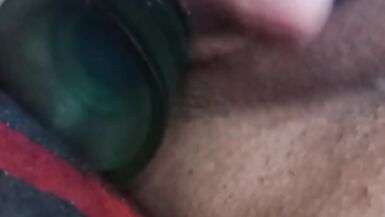 I want to feel your cock or your fingers inside me instead of this toy - 5 image