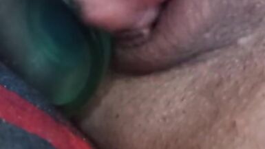 I want to feel your cock or your fingers inside me instead of this toy - 6 image