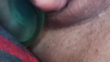 I want to feel your cock or your fingers inside me instead of this toy - 9 image