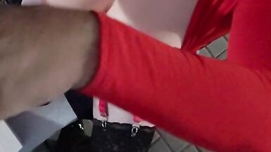 DeeDeeSlut Sucking 2 Dildo's - 9 image