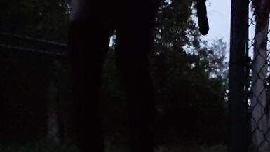 DeeDeeSlut Red Dress Outside Walk - 14 image