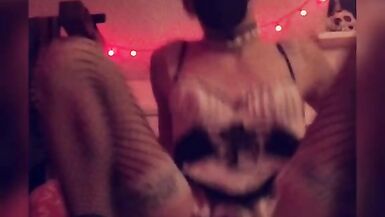 Cute Femboy dildo riding and fucking compilation - 13 image