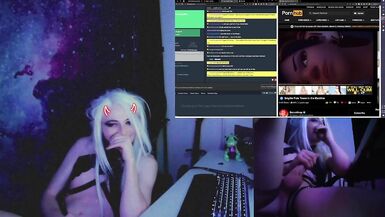REACT Futa RedEyesBadDragon Stream Cumpilation 02 PMV HMV Cumshot Compilation (Viii Vibes) - 14 image
