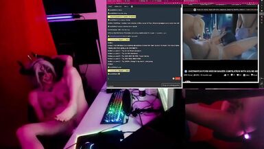 REACT Futa RedEyesBadDragon Stream Cumpilation 02 PMV HMV Cumshot Compilation (Viii Vibes) - 2 image