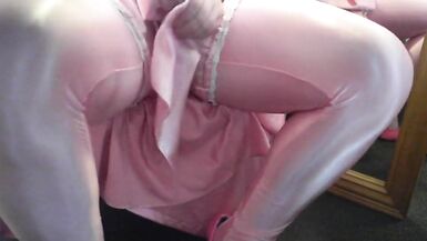 pink sissy satin hypnosis femdom gay feitsh wank - 15 image