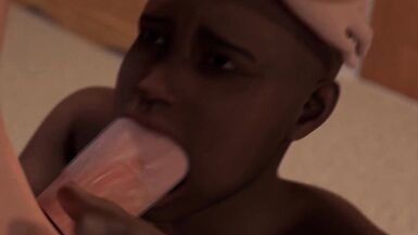 Slutty BBC learns his lesson when he is penetrated by sexy funtanari MILF