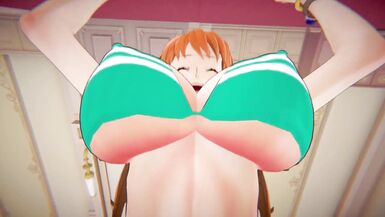 One piece - FutaNami | Male taker POV - 3 image