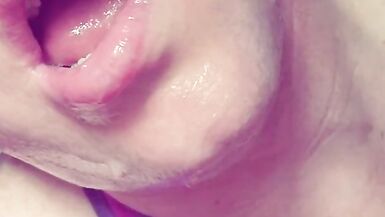 Femboy gets sloppy with snot spit and gagging! Delicious! - 14 image