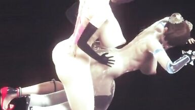 futa barry fucks Chun-li - 10 image