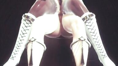 futa barry fucks Chun-li - 15 image