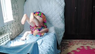 Big White Sissy Ass Crossdresser Slut Twink Gay Fem Boy Lady Boy Emo Style Flowred Sexy Dress - 1 image