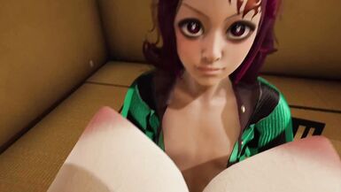 The Biwademon x Demons Slayer Bondage Japanese Big BOOBS - 2 image