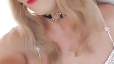 The Little Sissy in one piece white lingerie - 2 image