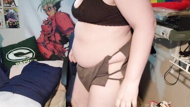 Coke and mentos belly inflation with belching - 12 image