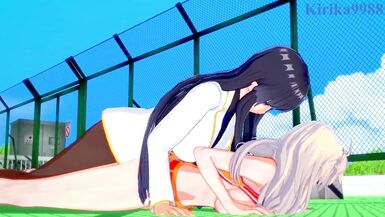 Ellen Kohagura and Ikaruga have intense futanari sex - Katana Maidens & Senran Kagura Hentai - 14 image
