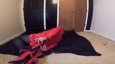 Sissy Self Bondage and Dildo - 7 image