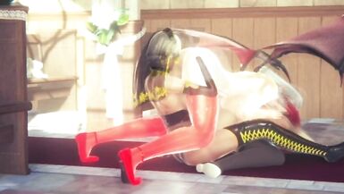 futa nun exorcise 2 demons with her holy cock - 12 image