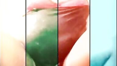 Peruvian transvestite slut breaking her ass with extreme handmade anal dildo, extreme anal dilation - 11 image