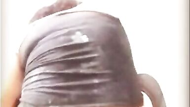 Peruvian transvestite slut breaking her ass with extreme handmade anal dildo, extreme anal dilation - 5 image