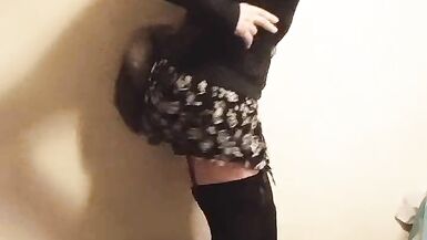 Dawn Does Her Best Buttplug Boob Bounces - 14 image