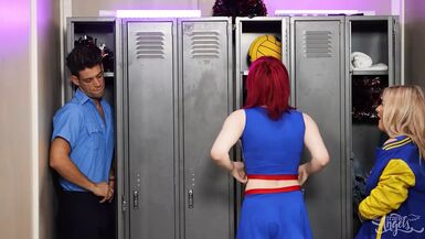 Newly Hired Janitor Michael DelRay Gets Crazy When He Firstly Sees Banging Hot Babe Ella Hollywood - Trans Angels