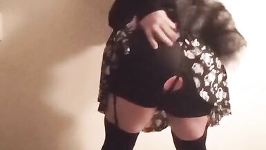 Dawn Does Her Best Titty Butt Plug Bouncing - 10 image