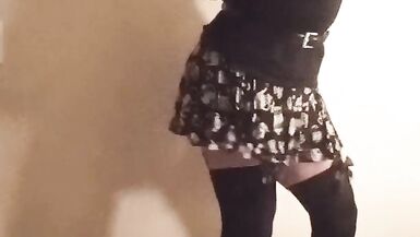 Dawn Does Her Best Titty Butt Plug Bouncing - 11 image