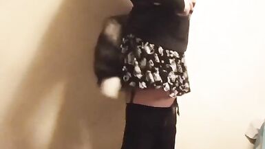 Dawn Does Her Best Titty Butt Plug Bouncing - 15 image