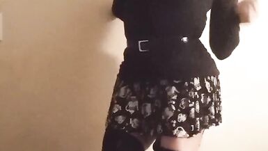 Dawn Does Her Best Titty Butt Plug Bouncing - 8 image