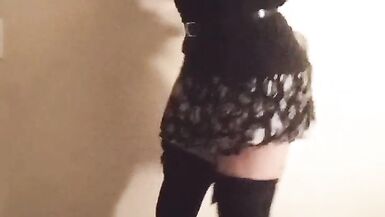 Dawn Does Her Best Titty Butt Plug Bouncing - 9 image