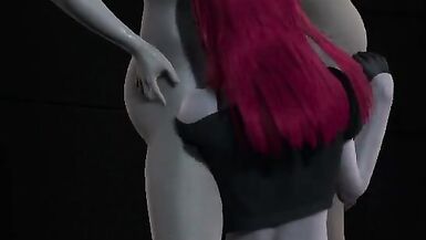 Ino Futa & Sakura futa Double Blowjob to perfect taker - 10 image