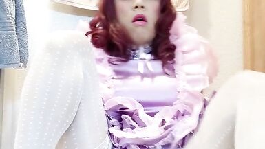 Sissy Candy riding even more dildos!