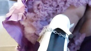 Sissy Candy riding even more dildos! - 4 image