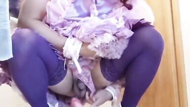 Sissy Candy riding even more dildos! - 6 image