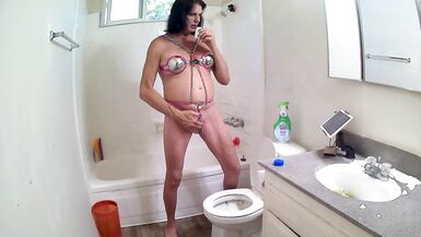 Lizzy Yum August 2022 #1 Chastity Vagina Tits prisoner of love and chore - 8 image