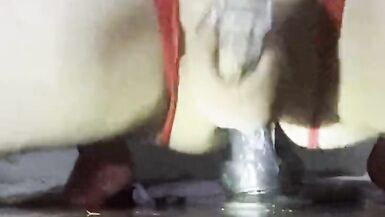 BBC dildo new cage for my clitty - 13 image