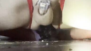 BBC dildo new cage for my clitty - 7 image