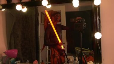 Star Wars Parody - Behind The Scenes Darth Talon Cosplay Time-lapse - 1 image