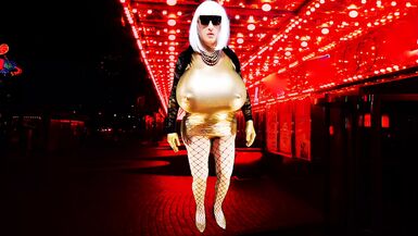 Juggsy Gold Mini Dress - 1 image