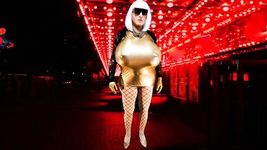 Juggsy Gold Mini Dress - 8 image