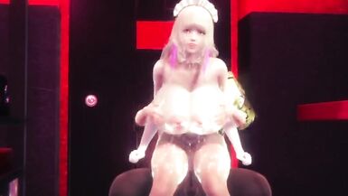 futa emperatriz fucks her tall maid - 8 image