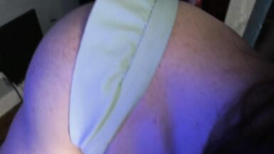 HEADPHONE WARNING Double XL toy anal penetration with face reveal and ATM - 2 image