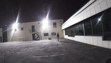 TV CD Fabiola taking chances outdoors wanking for a video wearing nylons slapping her sissy cd ass