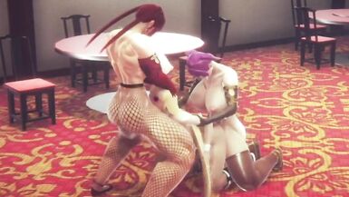 2 chinese restaurant waitress serve their client - 11 image