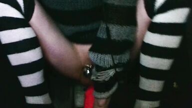 TS Webcam Anal (Multiple Orgasms in chastity) - 2 image