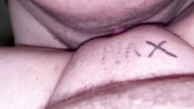 Ftm boy pussy being fucked, squirting, and taking a creampie - 15 image