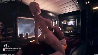 Futa Cerene and Clarice Space Fuck - 10 image