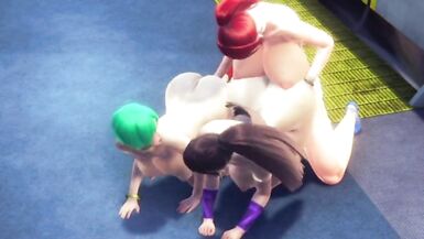 futa calliope fucks bulma and chichi - 6 image