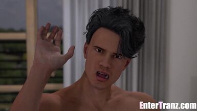 Swinger couple gets fucked hard by a big booty trans woman - 3 image