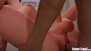 Horny DILF gets his lady boy stepdaughter to take his long dick - 5 image